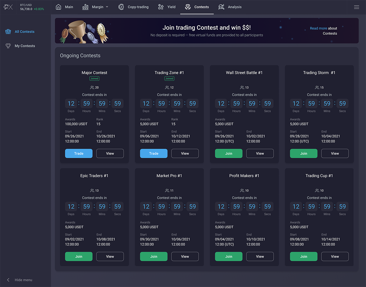 PrimeXBT Launches $100,000 Trading Competition To Celebrate New Product Release - Competitions 5 1