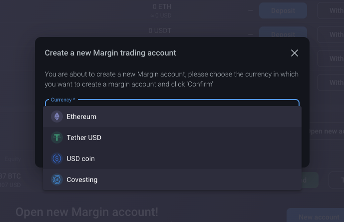 Announcing New COV-Denominated Margin Trading And Copy Trading Accounts&nbsp; - PrimeXBT 2