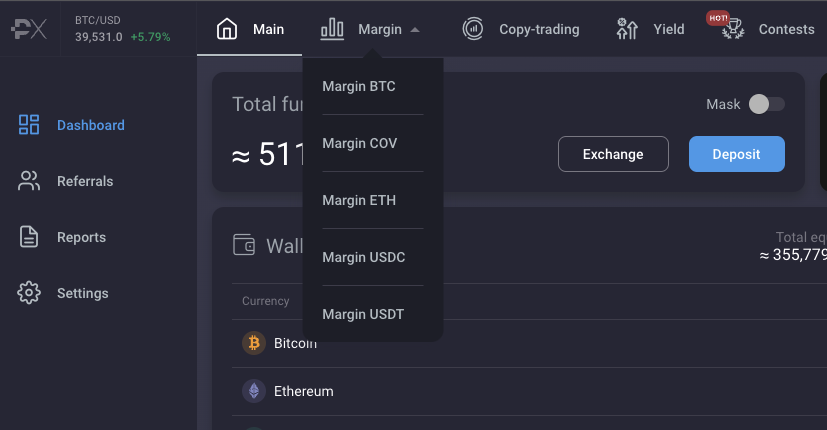 Announcing New COV-Denominated Margin Trading And Copy Trading Accounts&nbsp; - primexbt 3