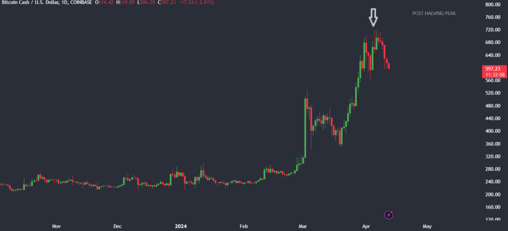 Bitcoin rises ahead of next week&rsquo;s halving - bitcoin cash falls ahead of halving 1024x467