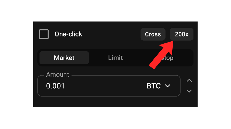 Adjustable leverage in cross-margin for Crypto Futures &ndash; set your personal cap - 02 2