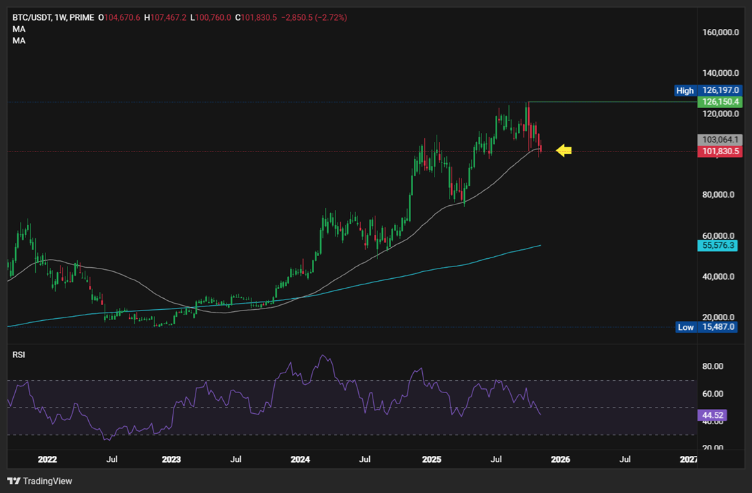 BTC Consolidates at $102K &mdash; Can the Bull Market Survive the Whale Selloff? SOL struggles at 155 - BTCUSD 31