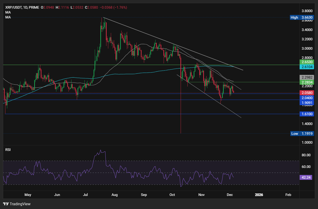 Bitcoin falls to 91.5k ahead of US Core PCE. XRP falls despite encouraging fundamental - XRP